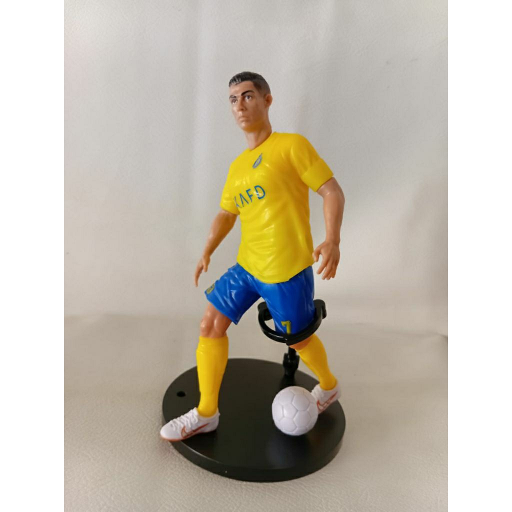 Mainan Action Figure Sepak Bola Ronaldo