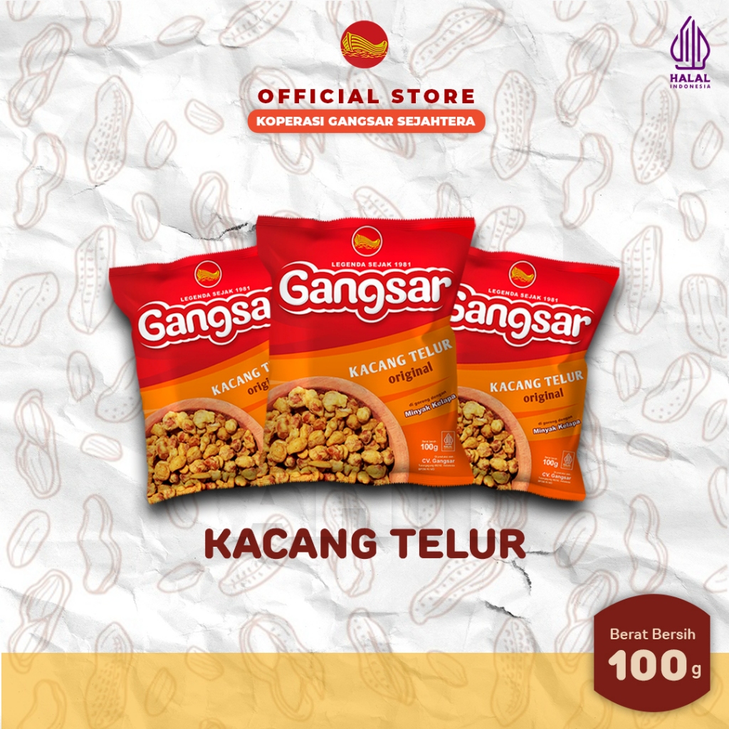 

GANGSAR KACANG TELUR 100gr