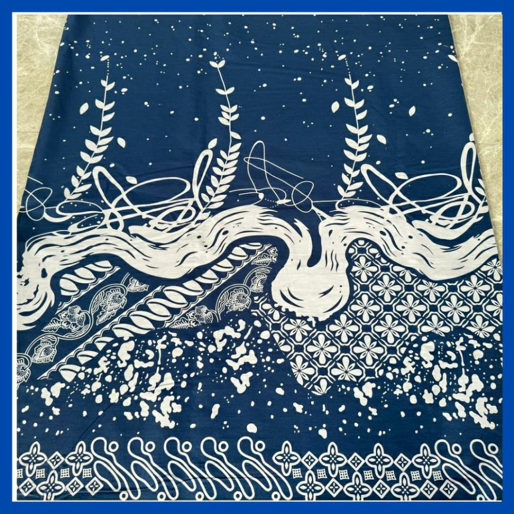 kain batik abstrak modern pekalongan