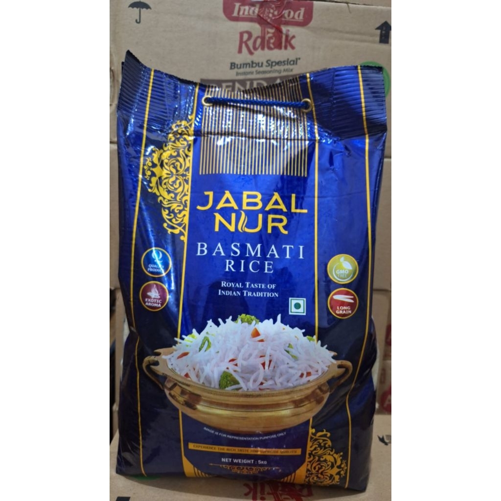 

BERAS BASMATI JABAL NUR 5KG