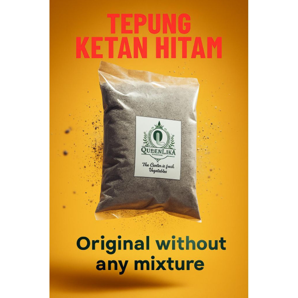 

500g tepung ketan hitam asli premium