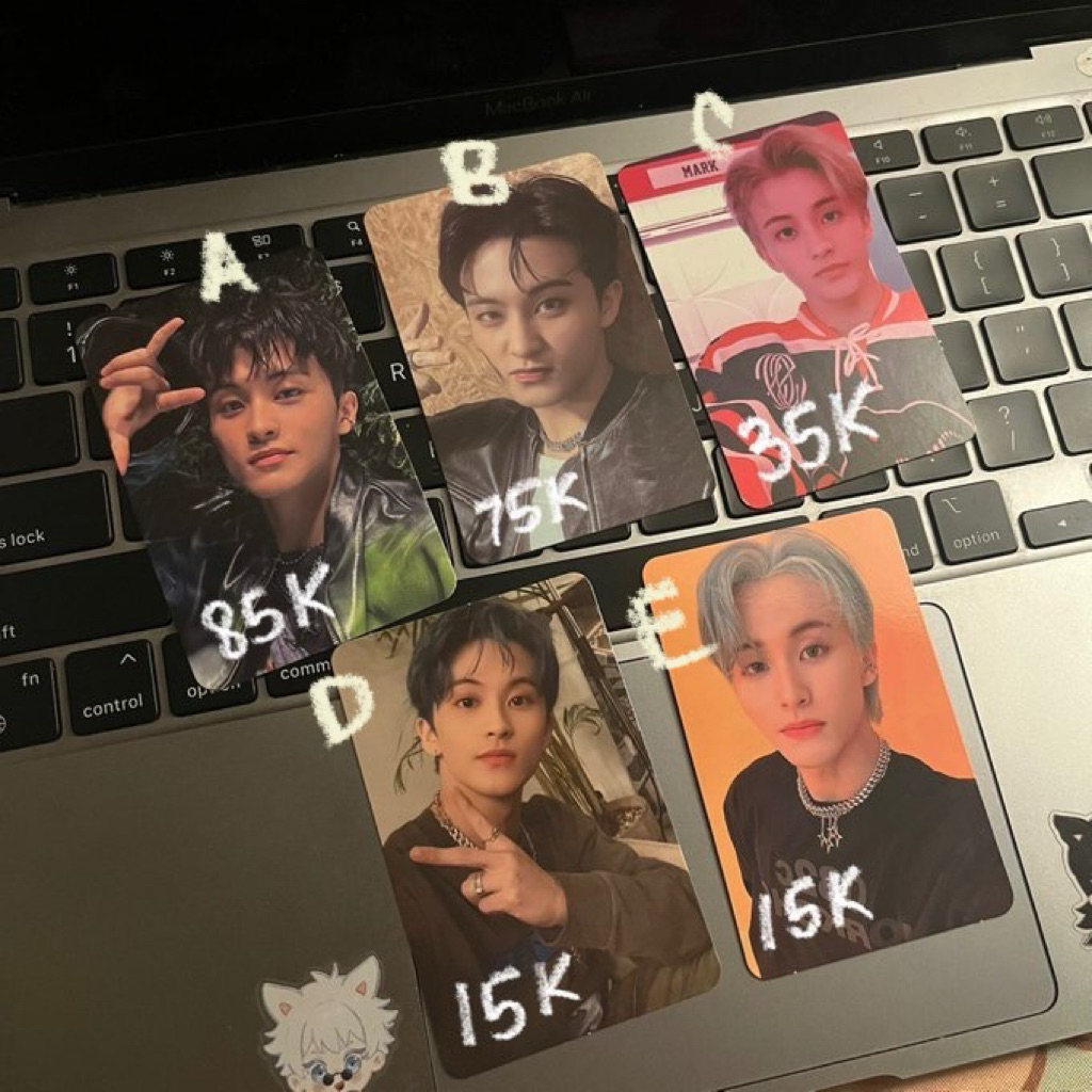 mark lee nct official photocard