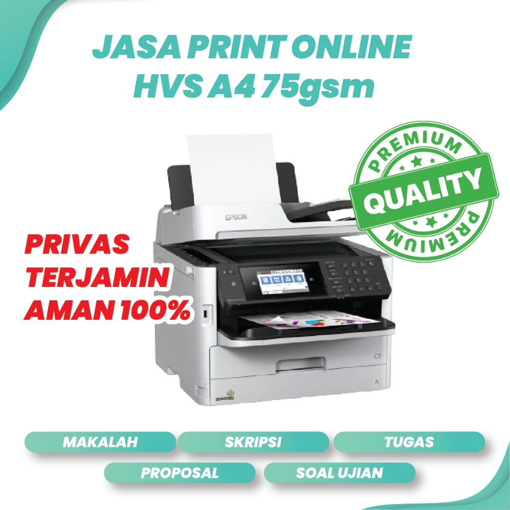 

PRINT HVS A4 75gsm UNTUK TUGAS | PROPOSAL | SKRIPSI | DLL | MURAH CEPAT DAN HIGH QUALITY