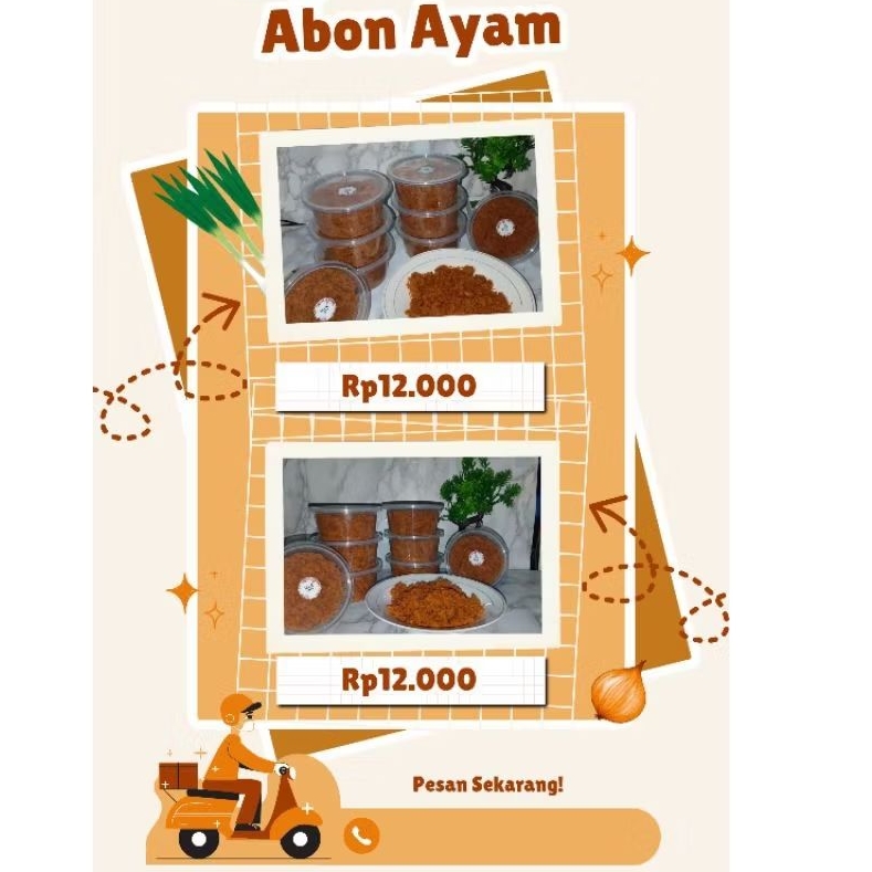 

Abon Ayam Original Citarasa Khas