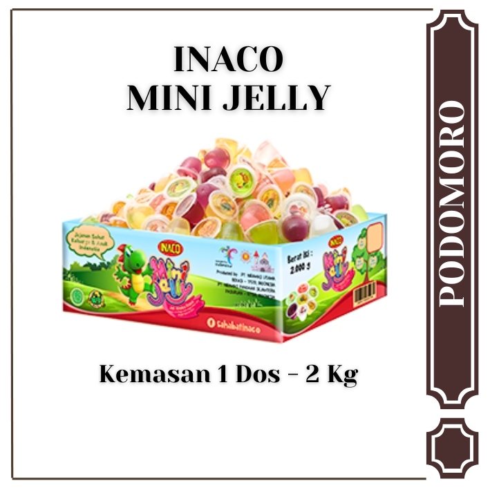 

Inaco Mini Jelly 1 dos isi 2 Kg - Jelly Snack Siap Makan - Party Pack