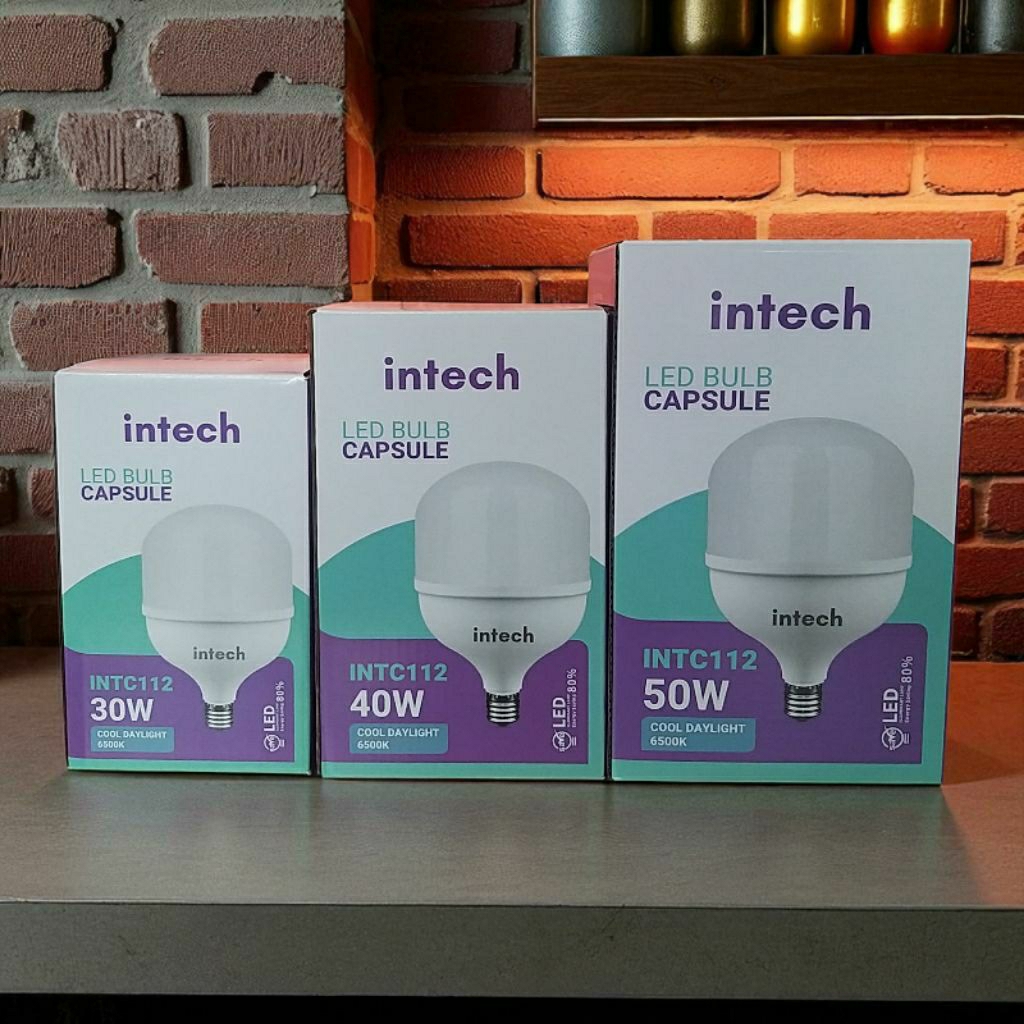 In Tech Bohlam Capsule 10 Watt - 50 Watt Lampu LED Kapsul Intech