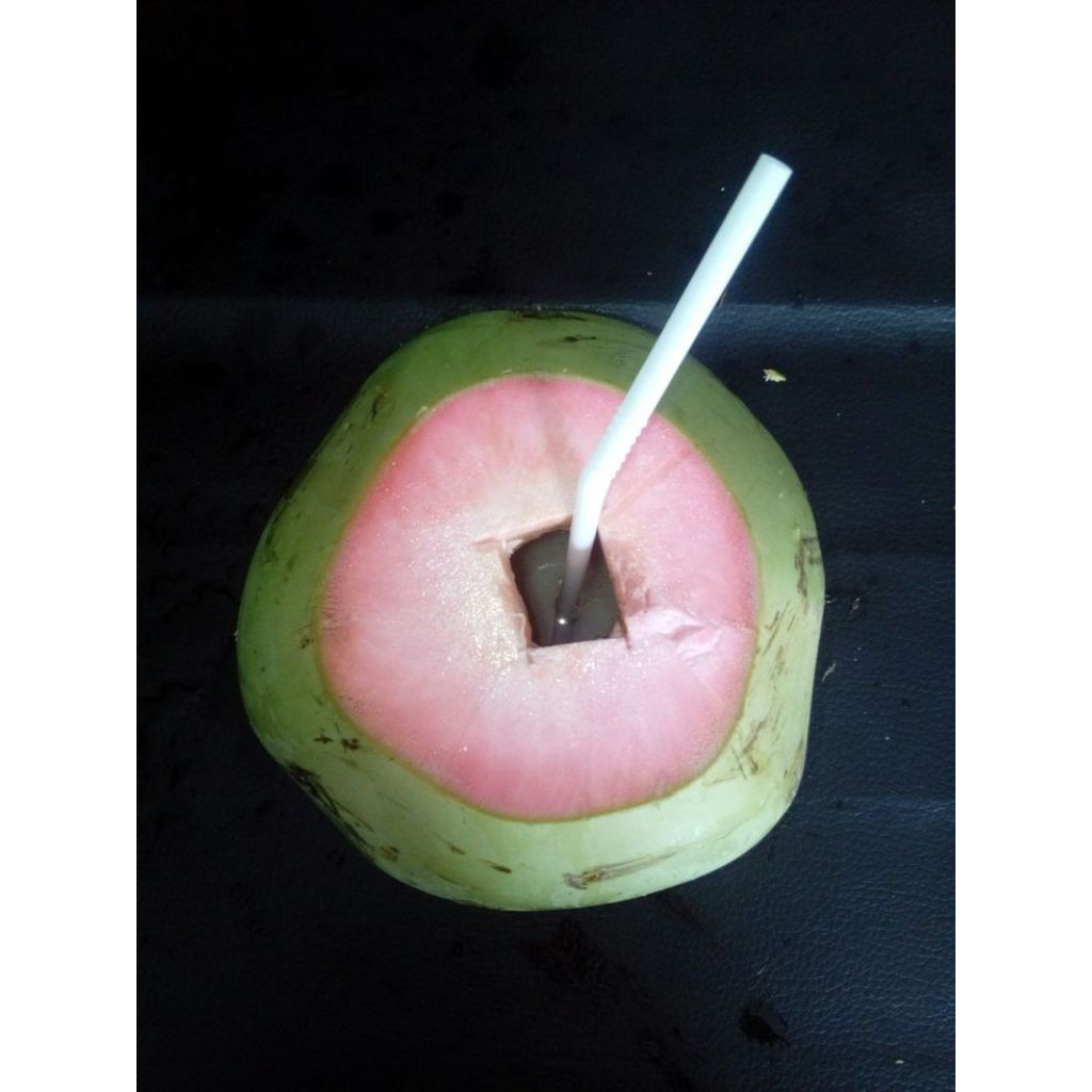 

KELAPA HIJAU MERAH WULUNG IJO UTUH DEGAN MERAH IJO SEGAR