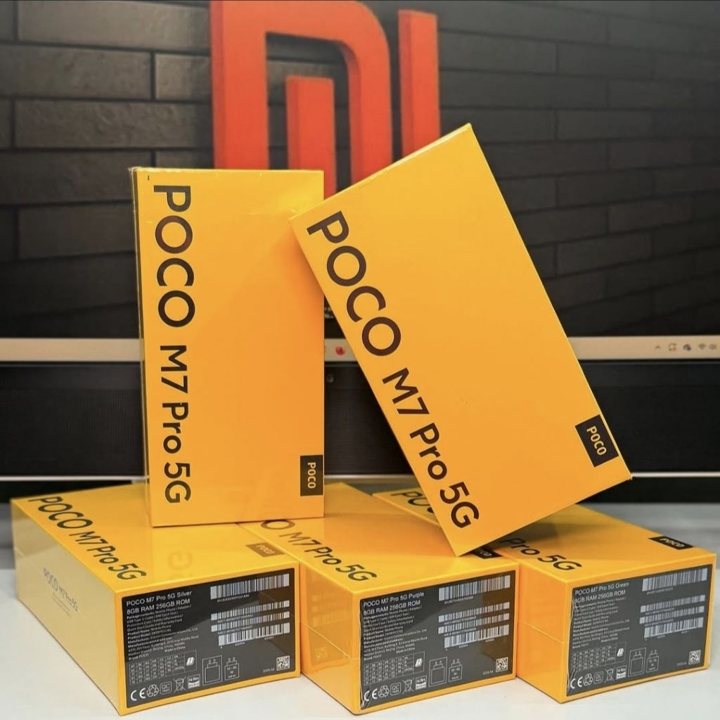 Xiaomi Poco M7 Pro 5G Smartphone 8/256GB Garansi Resmi
