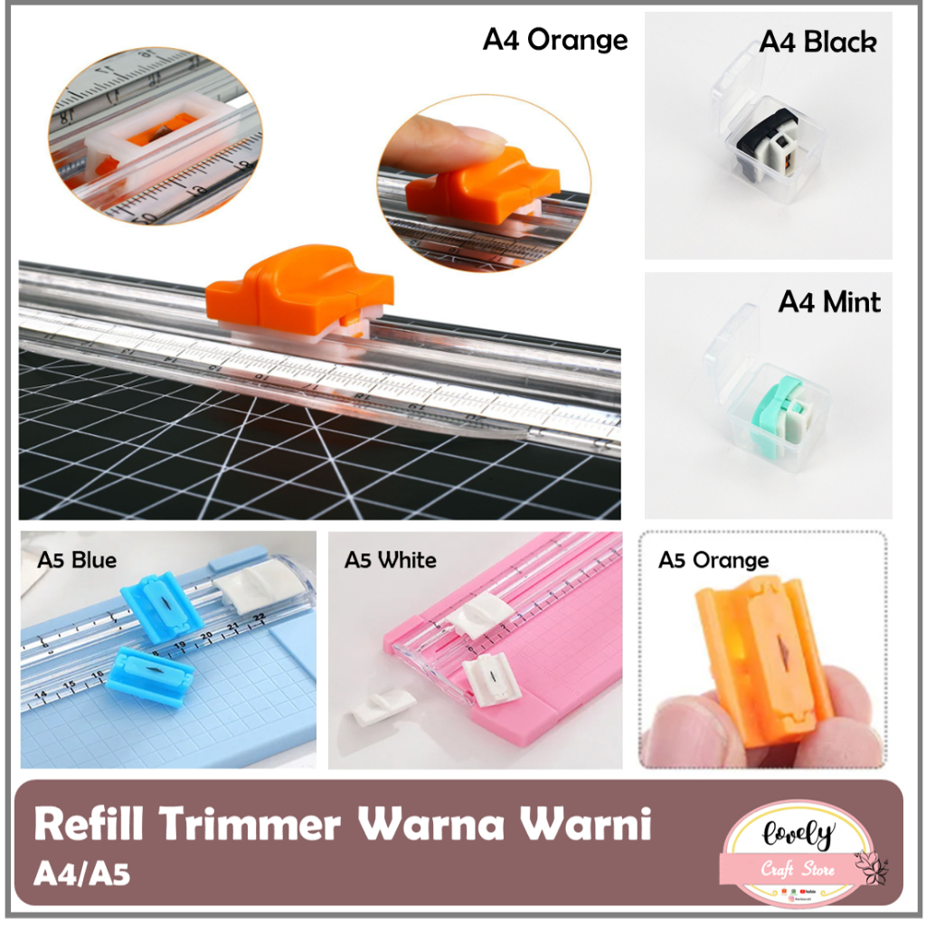 

Refill Pisau bisa untuk Trimmer A4 /A3 non merk / model serupa pabrikan sama di sananya