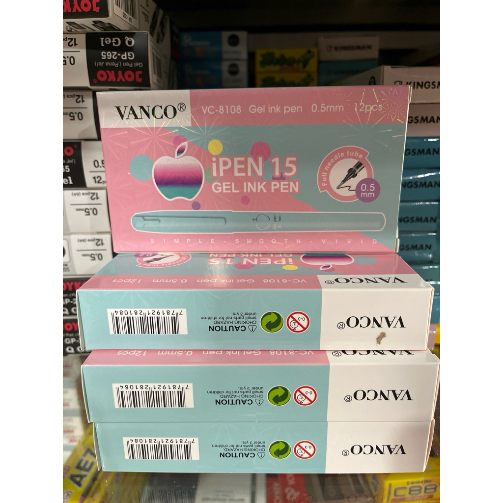 

Bolpoin atau pulpen vanco