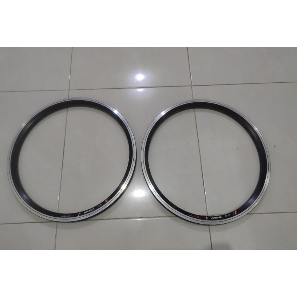 velg rims sepeda lipat 16 x 1 3/8 349 ARAYA BT550 28h brakeline