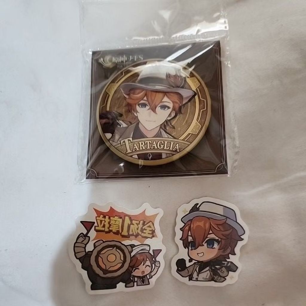 Childe Pin Badge Genshin Fes 2024 Official Set