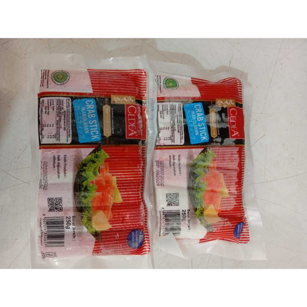

Crab stick cedea