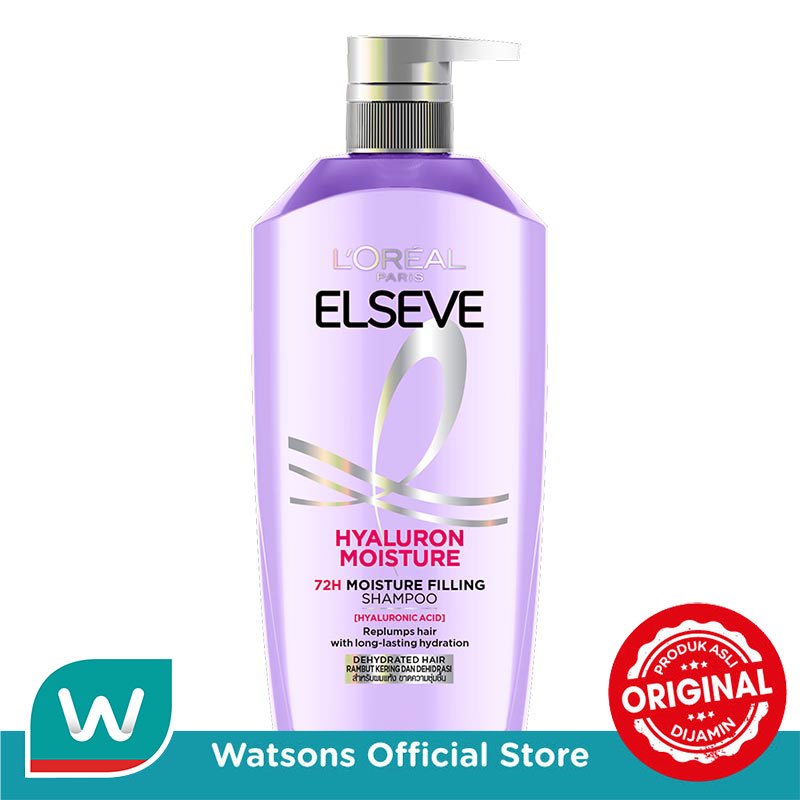 L'Oreal Elseve Hyaluron Moisture 72H Moisture Filling Shampoo 400ml