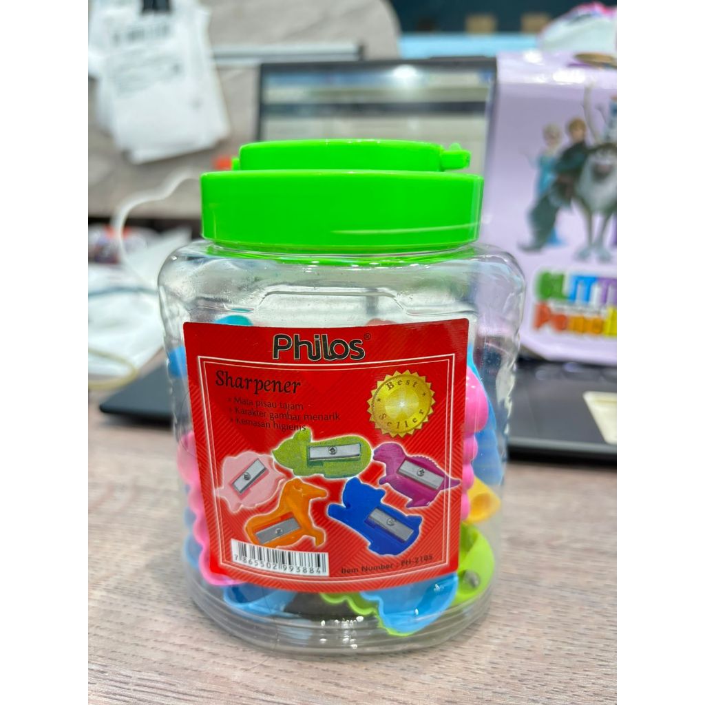 

Rautan Pensil Toples Kecil Philos / pcs