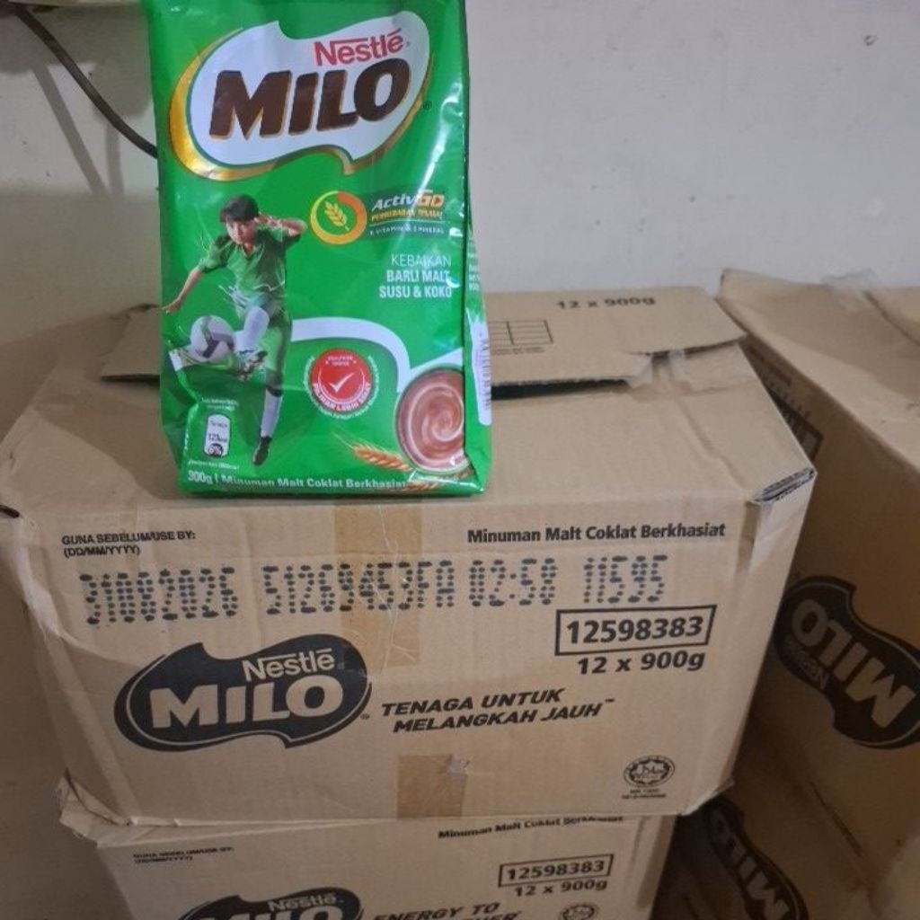 

Refill milo 1 dus 12 bks x 900gram