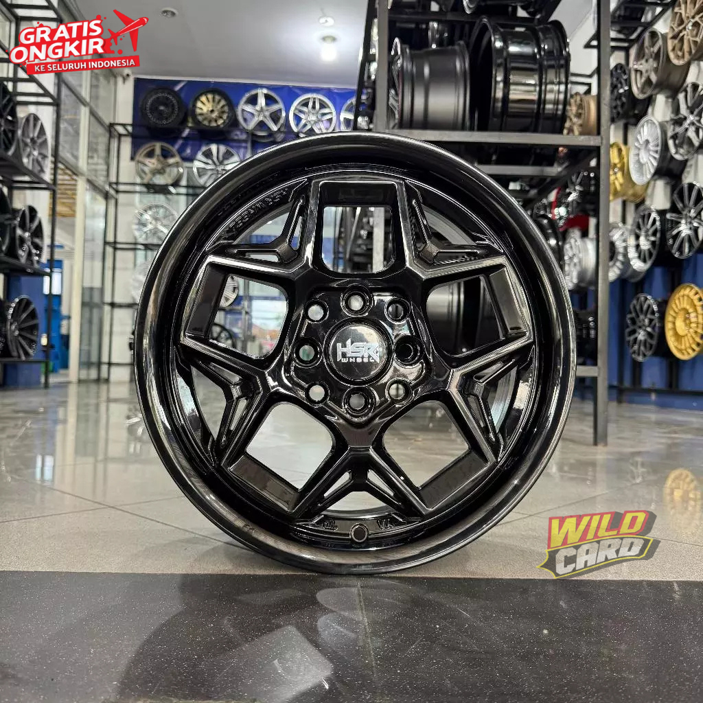 Velg Mobil HSR WASILE R15  ET 42 Mobil Avanza Kijang Yaris