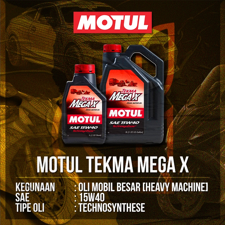 Oli Mobil / Truk Motul Tekma Mega X