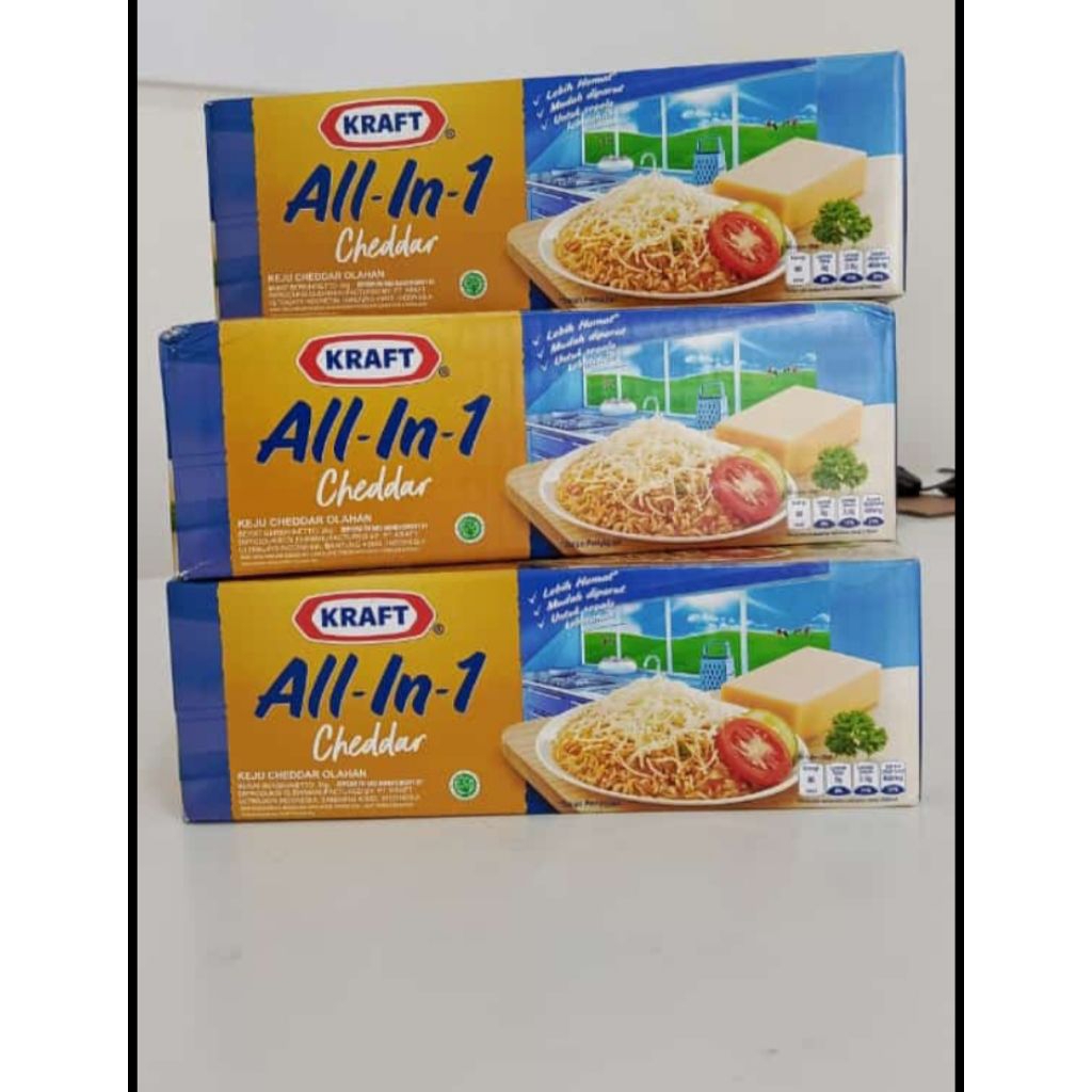 

KEJU KRAFT CHEDDAR ALL-IN-1 KEMASAN 2KG