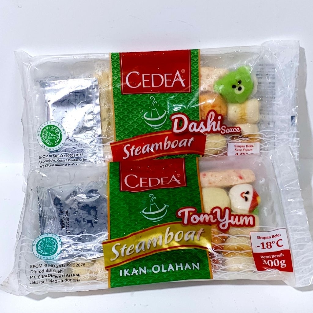 

CEDEA STEAMBOAT TOMYUM & DASHI SAUCE 300GRAM
