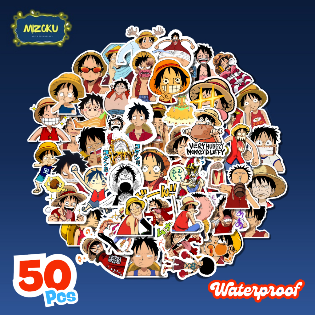 

STICKER PACK ANTI AIR FUNNY LUFFY UNTUK SCRAPBOOK | TUMBLER | HP | LAPTOP | KOPER | HELM | MOTOR | WATERPROOF