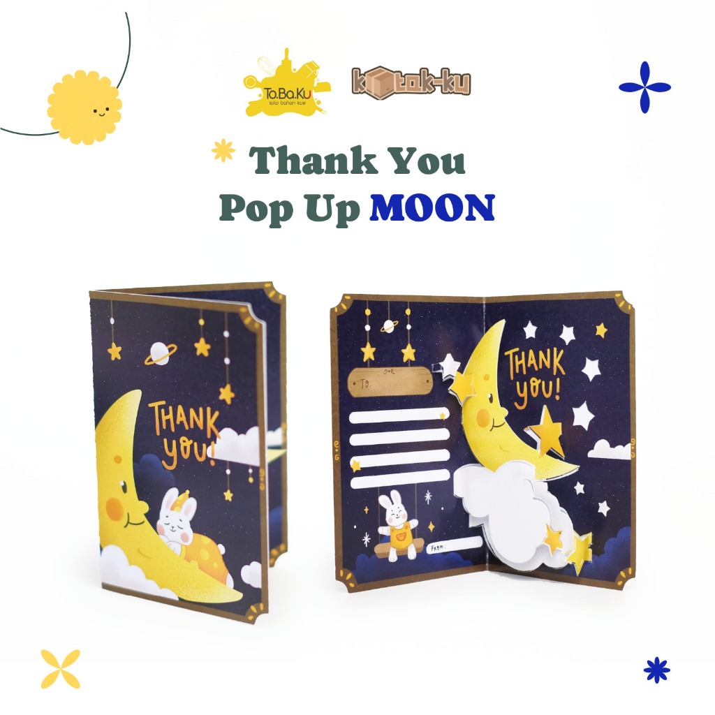 

Kotak-ku Pop Up Card (Per-pcs)