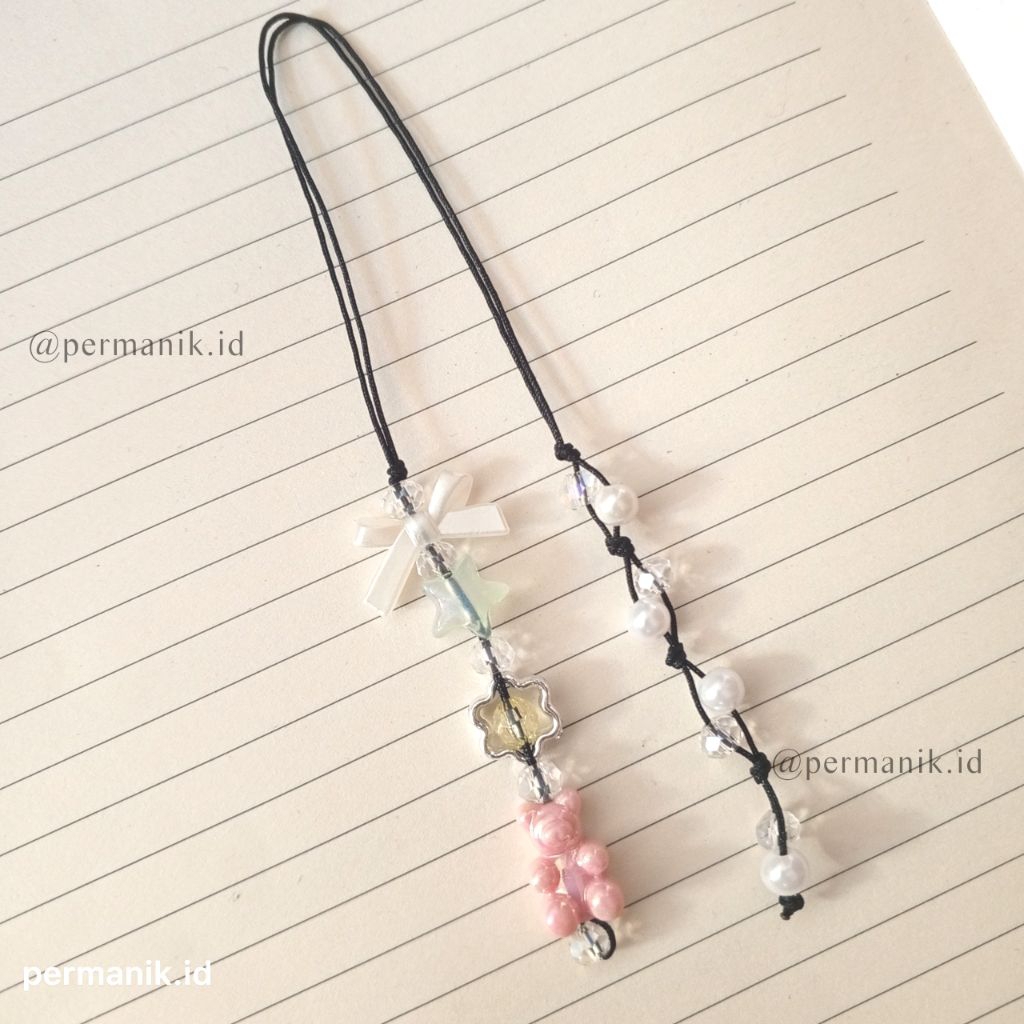 

Pembatas Penanda Buku Manik Beaded Bookmark Aesthetic