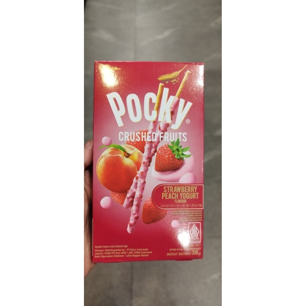 

Biskuit Pocky Rasa Strawberry yogurt