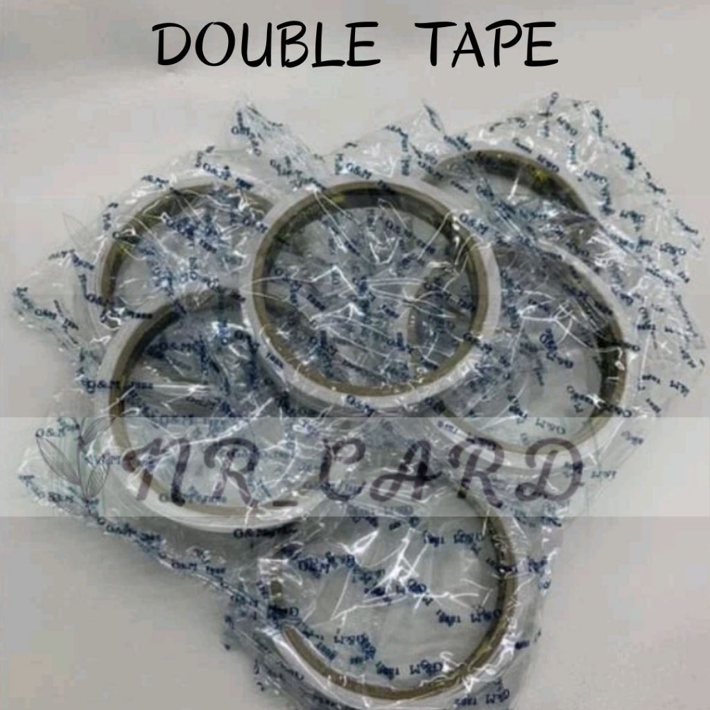

( 2Pcs) Solatip Double Tape ¼" Bolak Balik Perekat Dengan Kualitas Terbaik