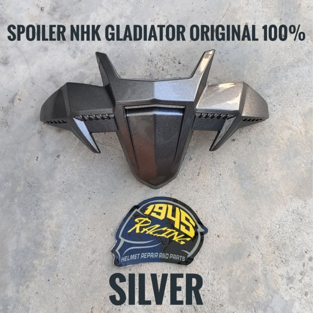 Rear Vent Spoiler NHK Gladiator Original 100% | tanduk helm NHK gladiator 100%
