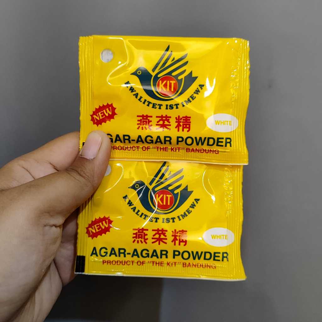 

Agar-Agar KIT / Tepung Agar Agar Sachet 7 Gram