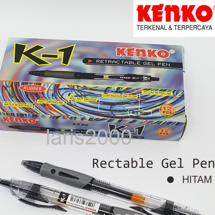 

Pulpen Gel Kenko K1 (per pcs)