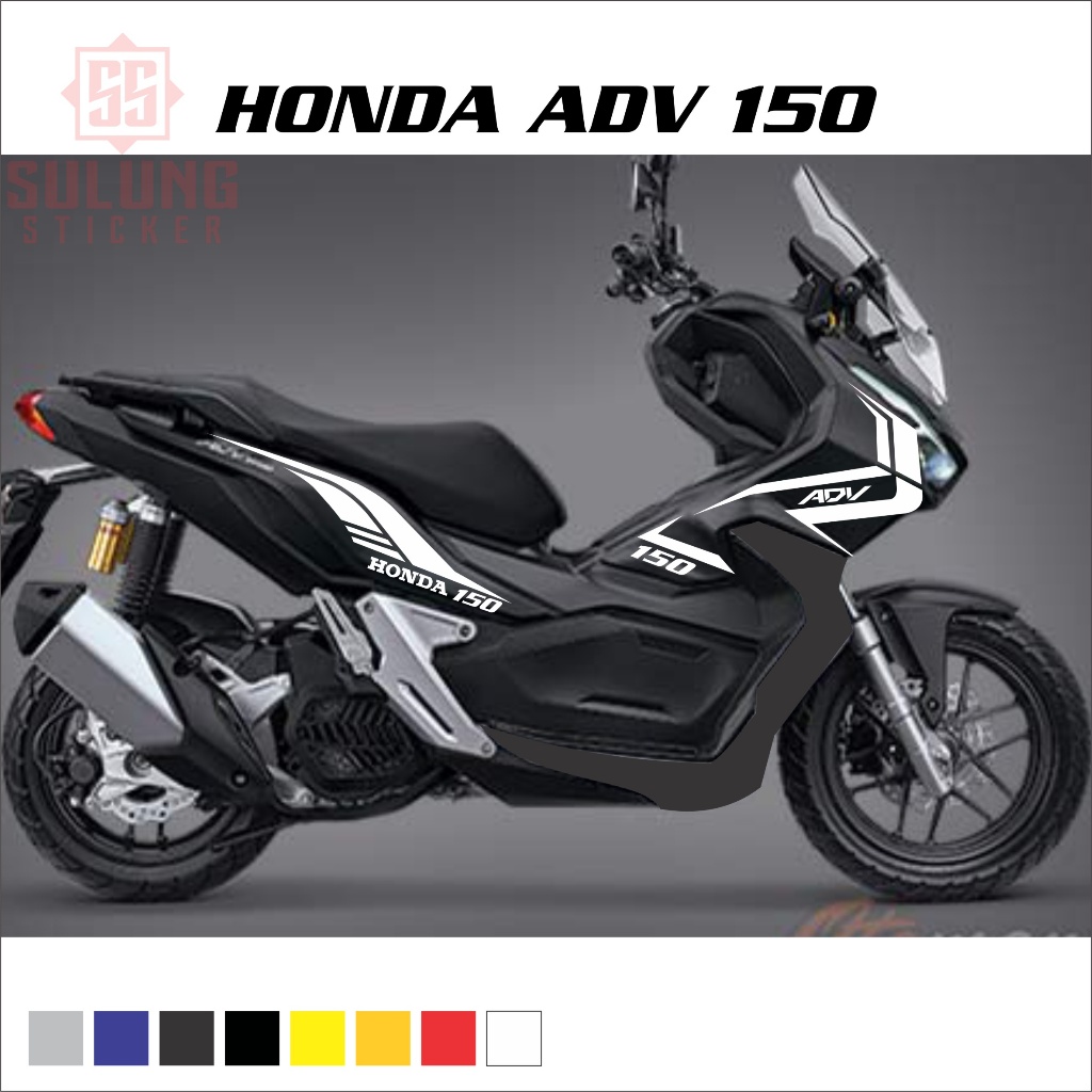 Striping Stiker Motor Honda ADV 150 Cutting Sticker ADV150