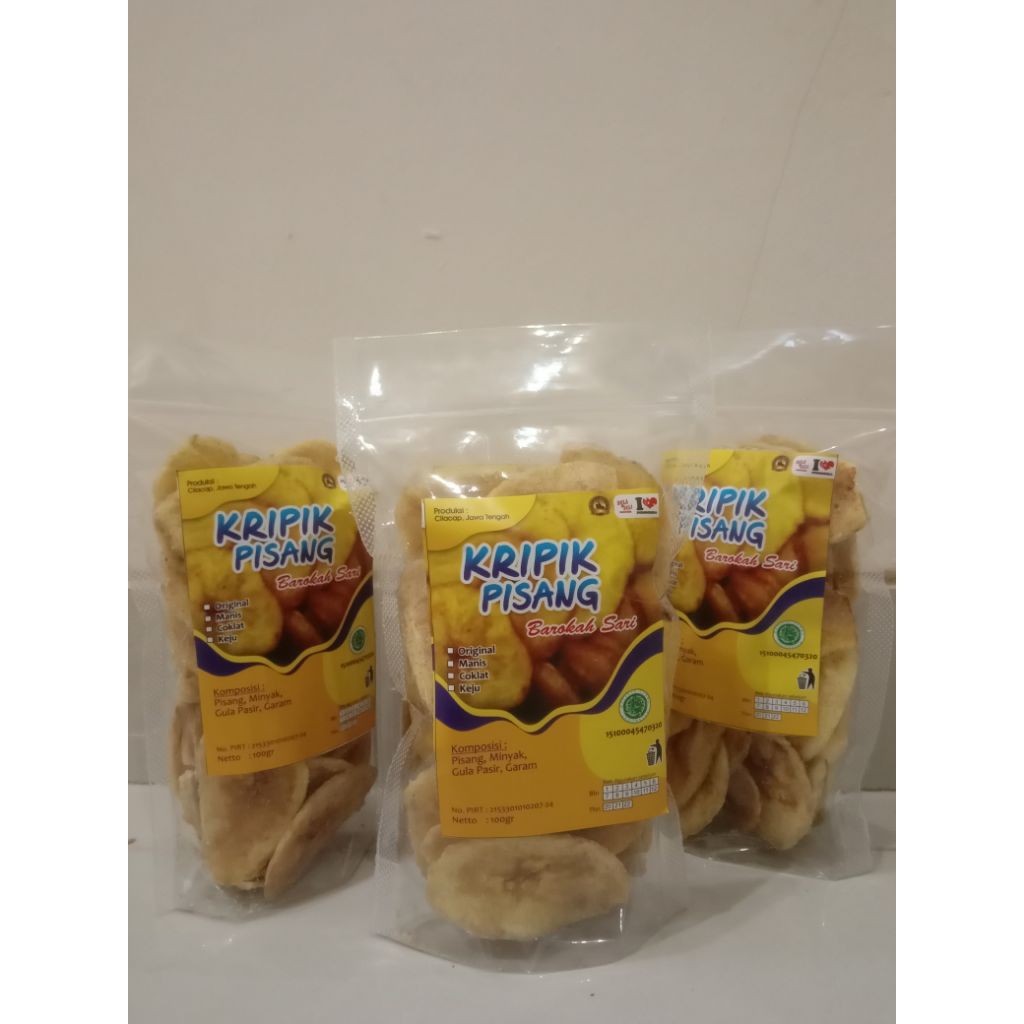 

kripik pisang aneka rasa