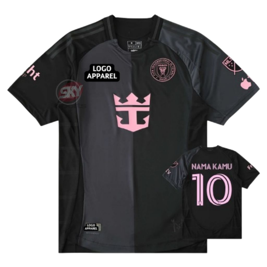 Jersey Away Inter Miami 2025 2026 - Jersey Miami Terbaru Full Print