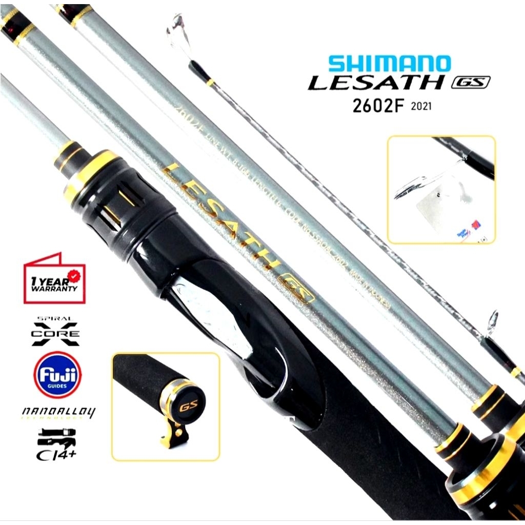 JORAN SHIMANO LESATH GS 2602F||REKOMENDASI JORAN GALATAMA BERKUALITAS||JORAN ORIGINAL SHIMANO