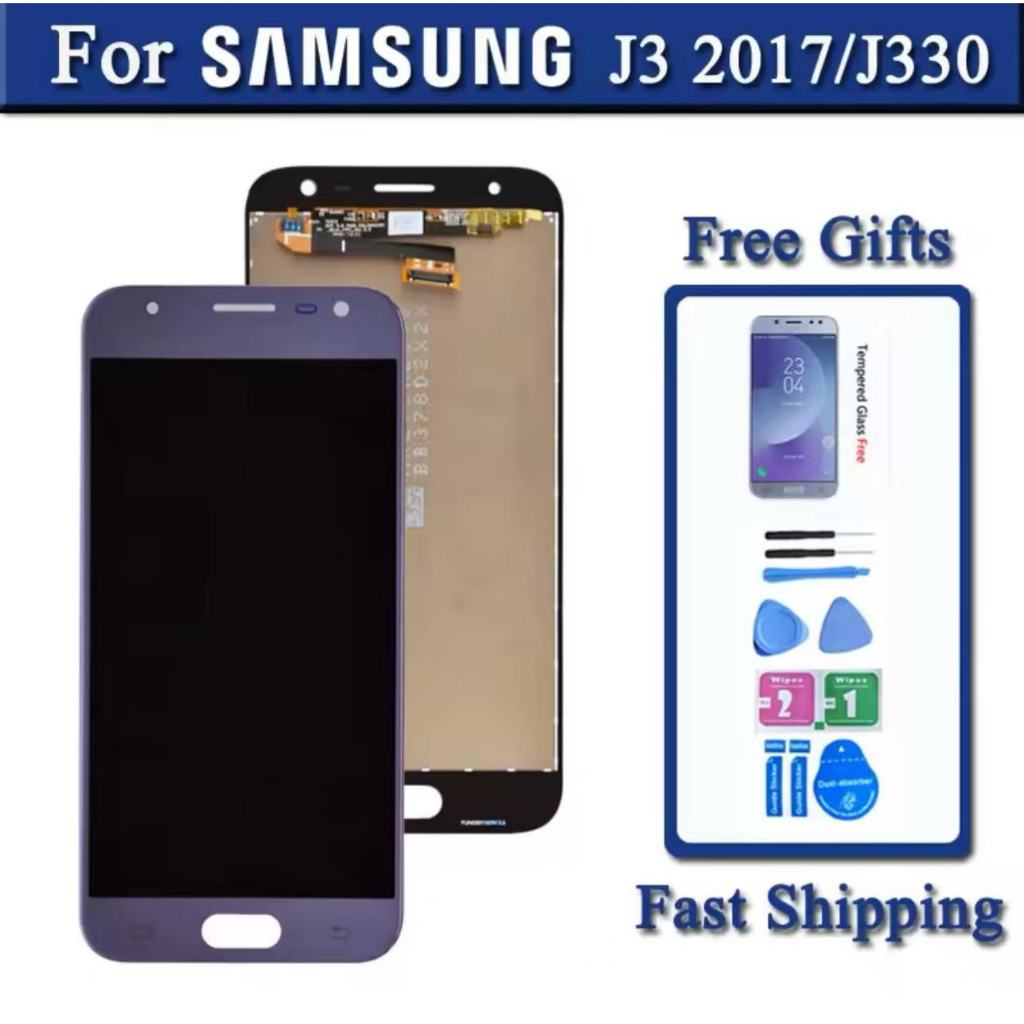 Original J330 Lcd For Samsung Galaxy J3 2017 J330 J330F J330G LCD Display And Touch Screen Digitizer