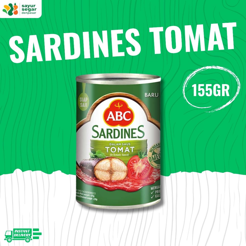 

Sardines Tomat 155gr - Sayur Segar Denpasar