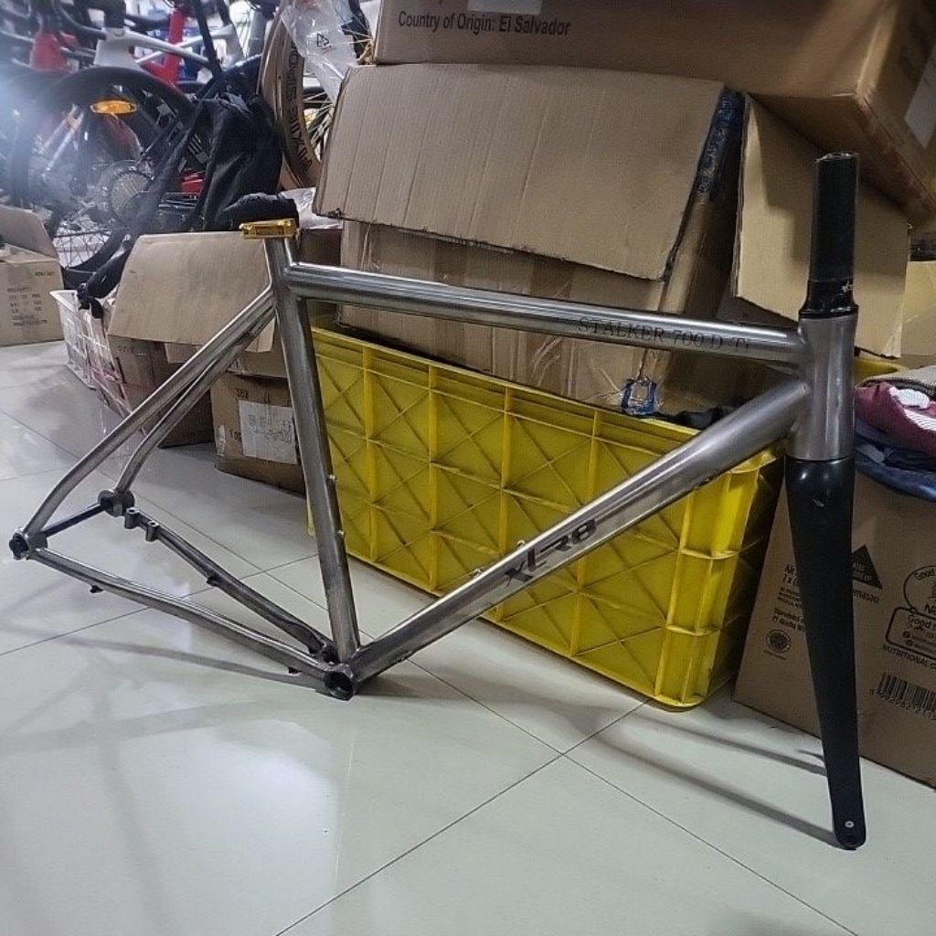 Frame set titanium XLR8