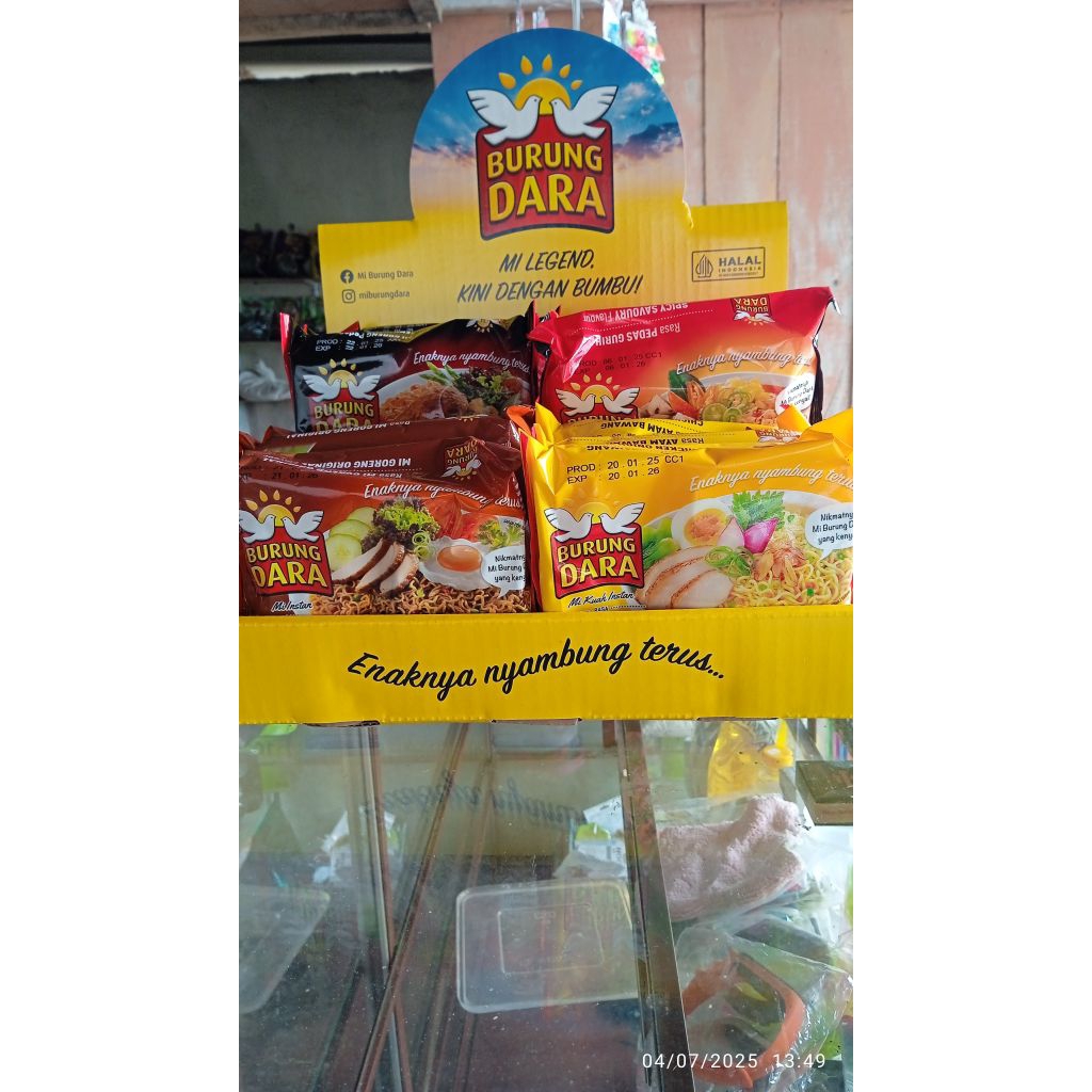 

Mie Instan Burung Dara BARU