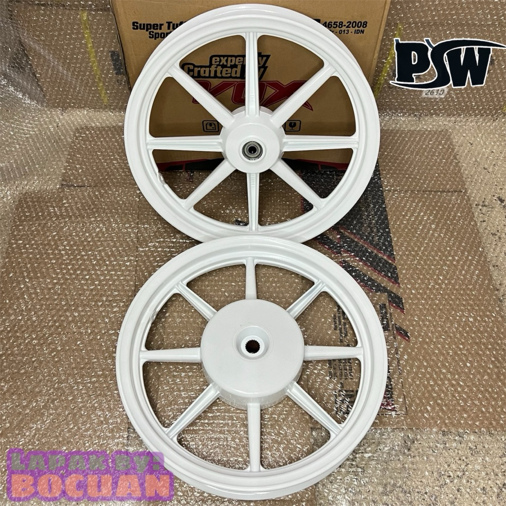 VELG HONDA VARIO 110 SCOOPY BEAT KARBU INJEKSI PALANG 8 PUTIH COMET TAPAK LEBAR RING 14 VOX PSW
