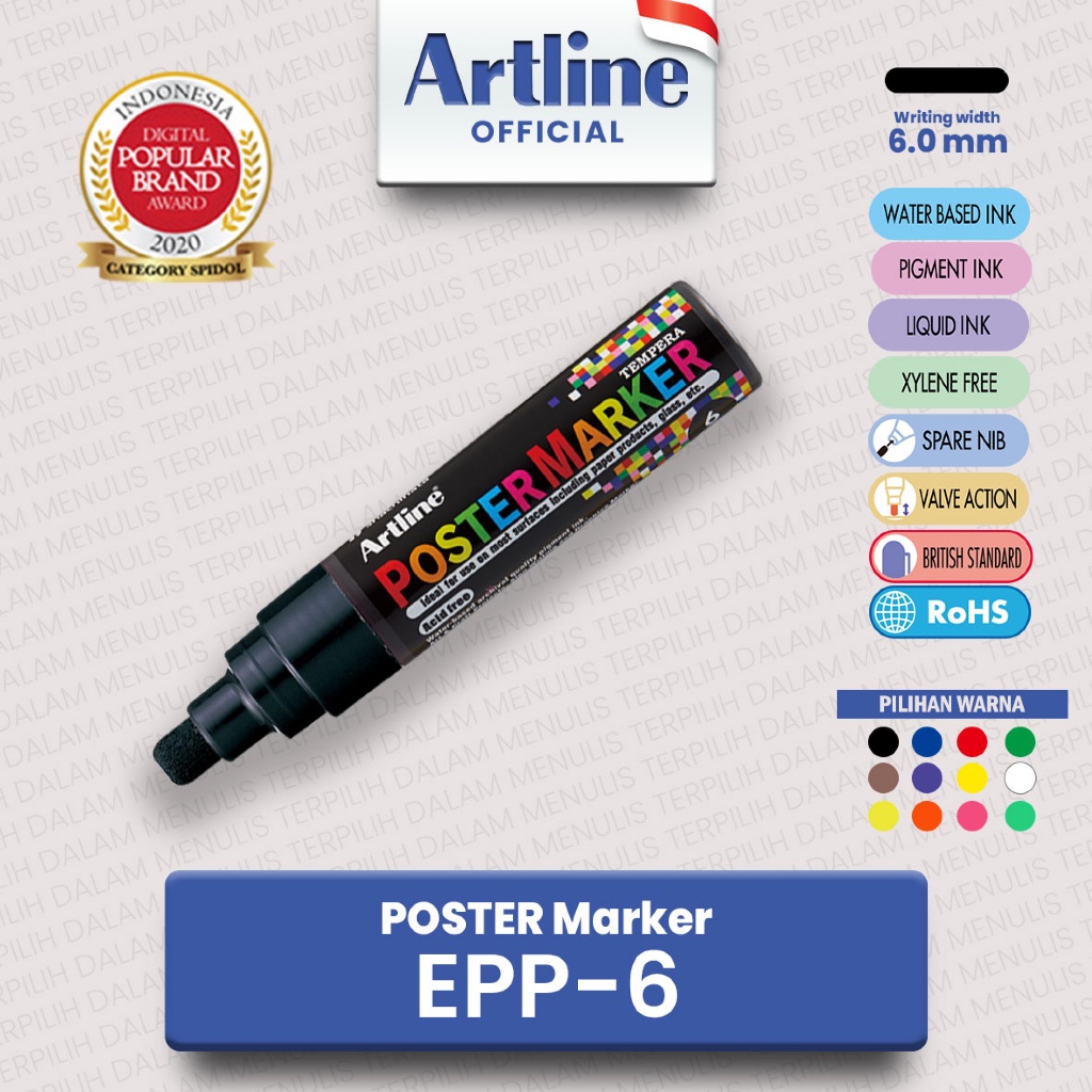 

ARTLINE Poster Marker 6mm EPP-6
