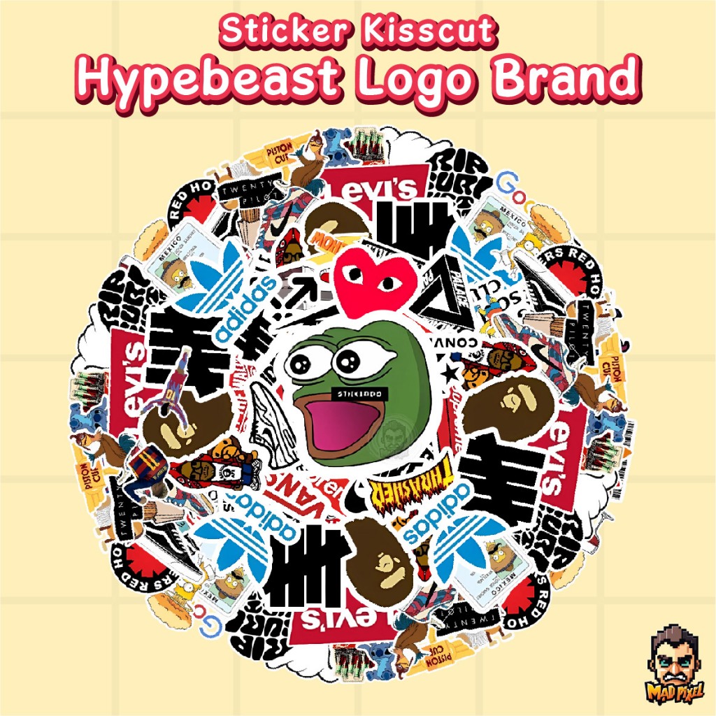 

Sticker Hypebeast Logo / Stiker Bontax / Sticker Chromo / Sticker Hypebeast / Sticker Logo Brand / Sticker Hype Brand