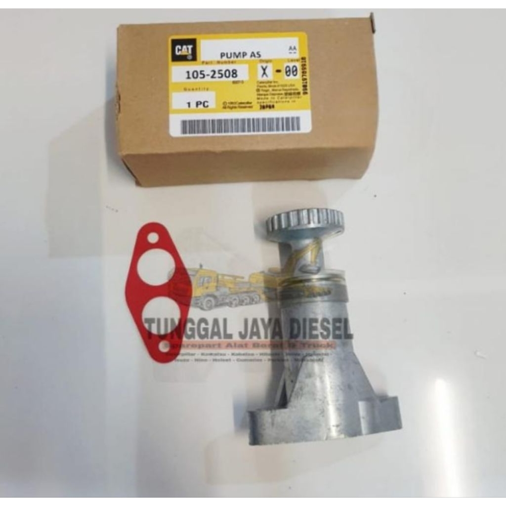 Fuel Priming Hand Pump Pompa Solar E320C 320C 105-2508 1052508