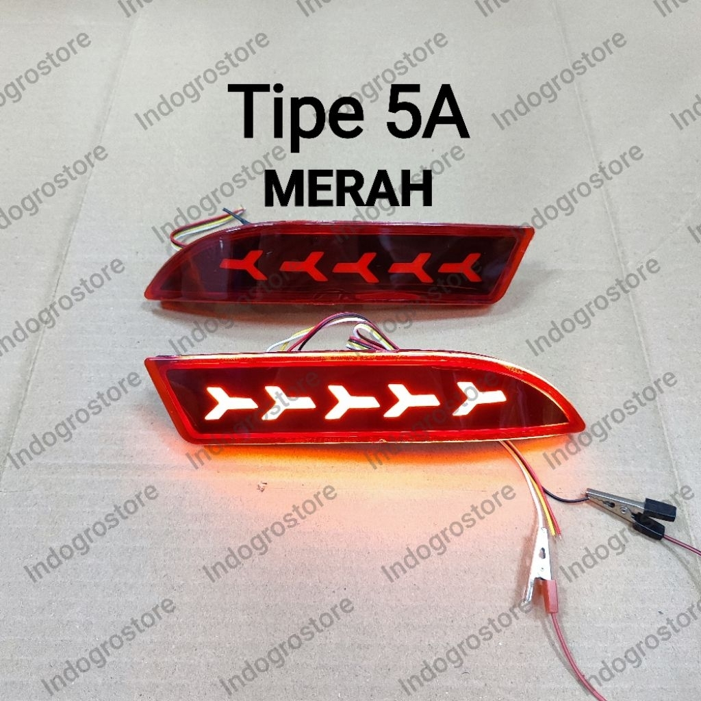 ORI100% Lampu Reflektor Bumper Belakang LED Mobil All New Avanza Xenia 2022 2023 2024 2025 **