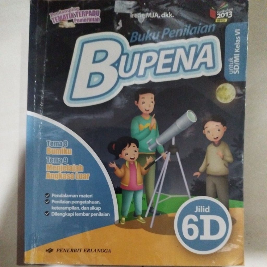 Buku Bupena kelas 6 jilid 6D