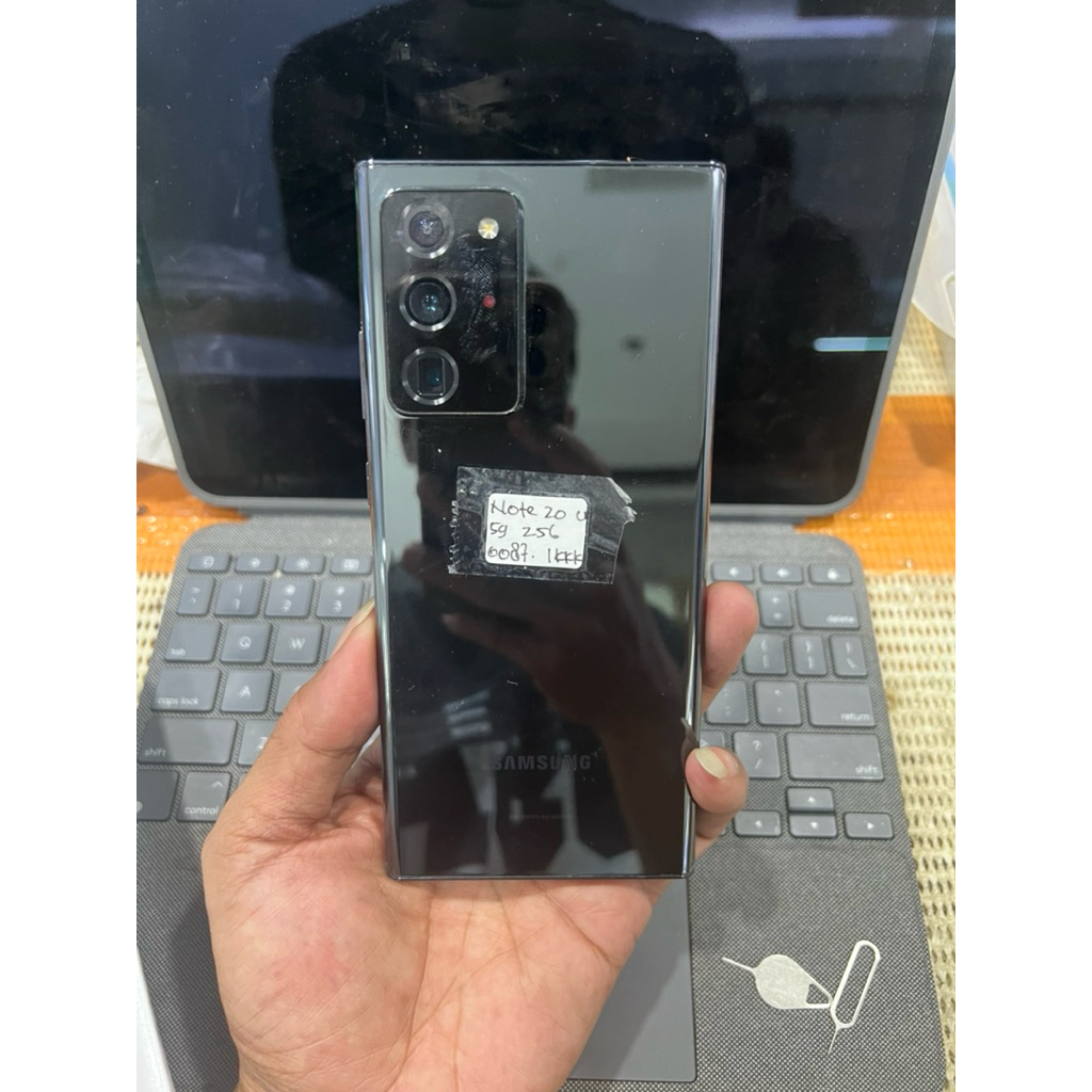 Samsung note 20 ultra 5G 12/256gb black ex garansi Sein