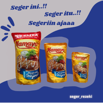 

MAYONAISE MAMAYO 1 KG 500 GRAM DAN 200 GRAM