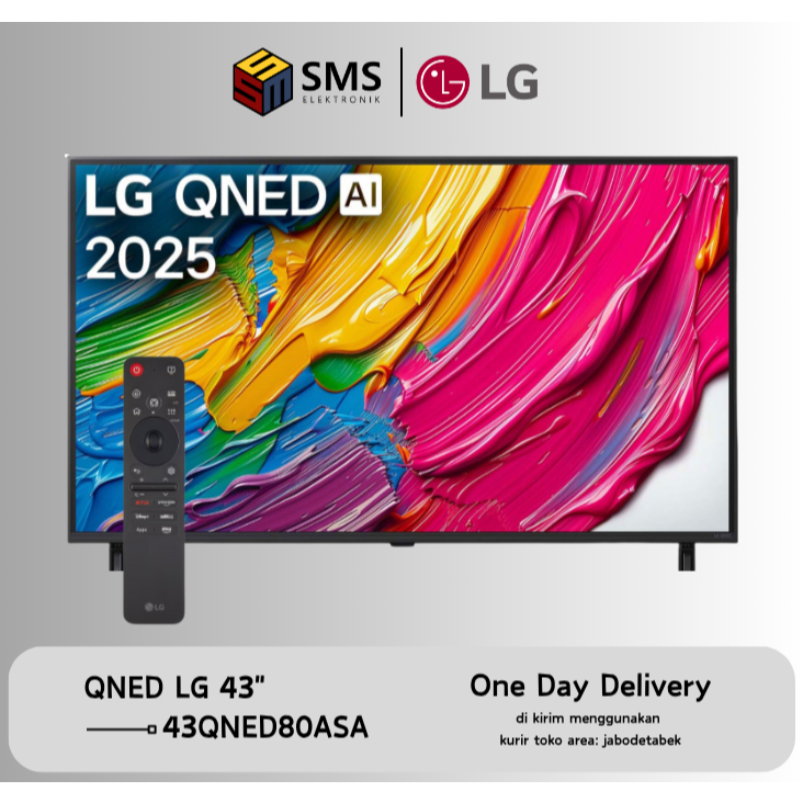 TV LG 43QNED80ASA SMART TV 43 INCH QNED LED 4K UHD 43QNED 43QNED80 SMART TV LG 43 INCH