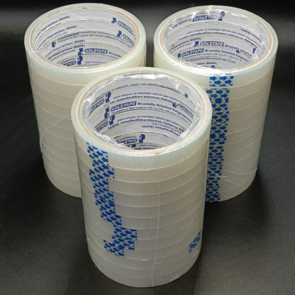 

ISOLASI GOLDTAPE BIRU - ISOLASI BENING - ISOLASI TRANSPARAN KUAT MURAH - ISOLASI SEDANG - ISOLASI KECIL.